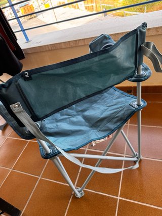 Silla de camping plegable. Marca Quechua