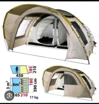 Tienda campaña Quechua T6.2 6 personas