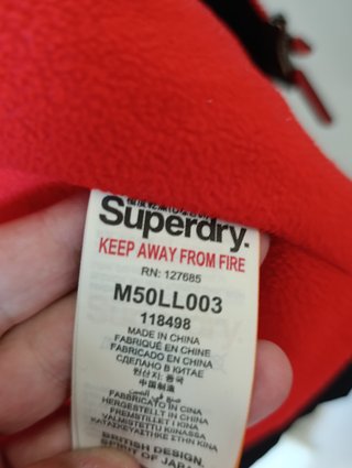Chaqueta SuperDry Snow Tech Japan Edition T51