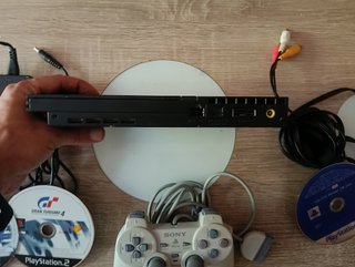 Consola PlayStation 2 Slim + 3 Juegos