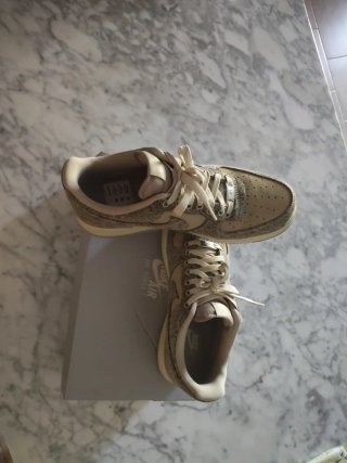 Nike Air Force 1 Beige/Gris