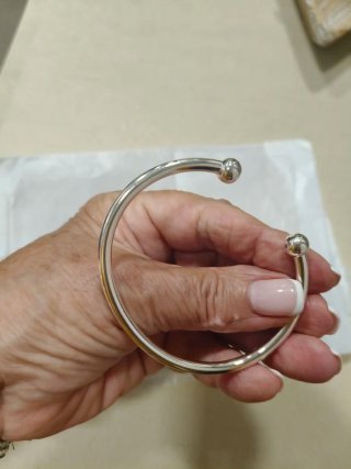Pulsera Plata Esterlina Ajustable