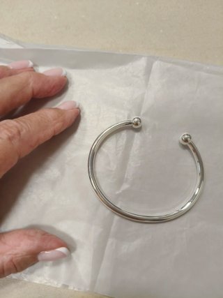 Pulsera Plata Esterlina Ajustable