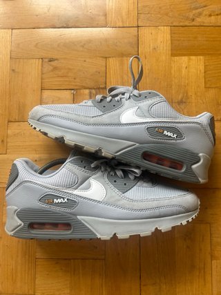 Nike Air Max 90 Wolf Grey Kumquat Talla 44