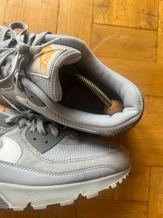 Nike Air Max 90 Wolf Grey Kumquat Talla 44
