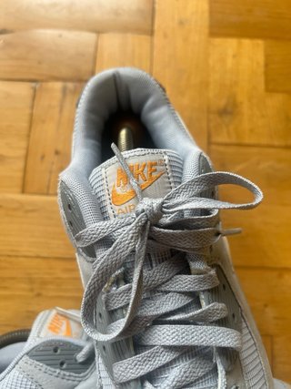 Nike Air Max 90 Wolf Grey Kumquat Talla 44