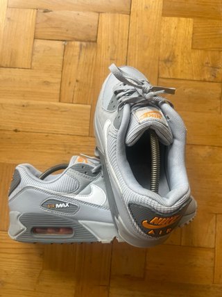 Nike Air Max 90 Wolf Grey Kumquat Talla 44