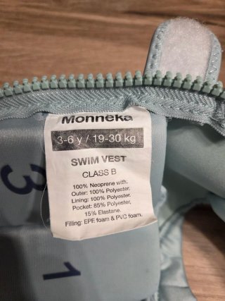Chaleco Flotador Aprendizaje Dinos Monnëka