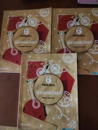 Libros de texto Anaya 6 primaria