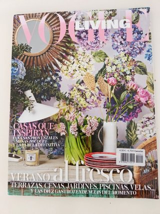 Dos revistas Vogue Living números 1 y 3, año 2015