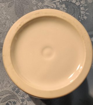 Vaso Potiche Porcellana decoro Fiori Oro