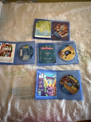 Pack 4 Juegos PS4: Sims 4, Slime Rancher, GTA V, C
