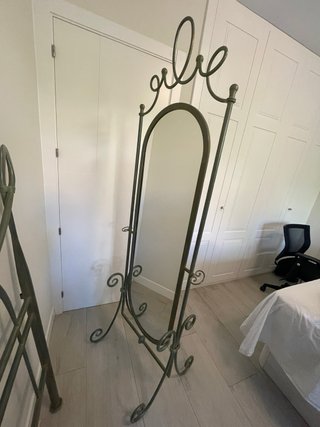 Conjunto cabecero y espejo de pie cama 150
