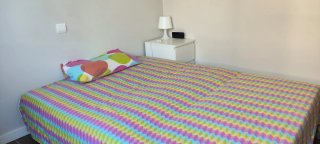 Sofá-cama 150cm beige