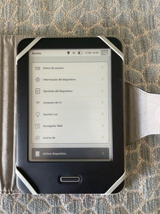 Libro electrónico bq Cervantes