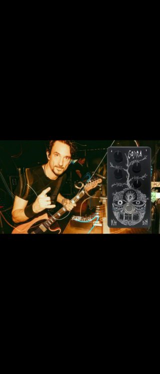 Pedal Distorsión Gojira Edición Limitada