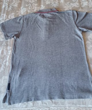 Polo Armani Junior Grigio Taglia 12A