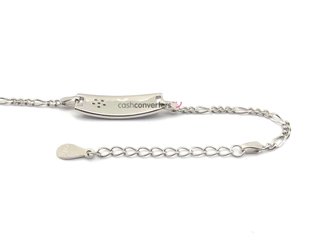 pulsera plata 925mm con circonita