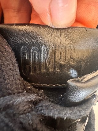 Zapatillas Camper Piel Negra Talla 40