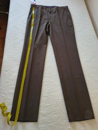 Pantalones de vestir hombre verano marrones