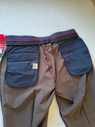 Pantalones de vestir hombre verano marrones