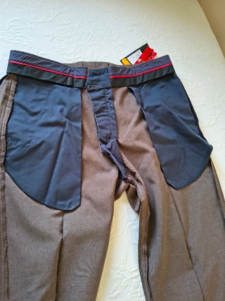 Pantalones de vestir hombre verano marrones