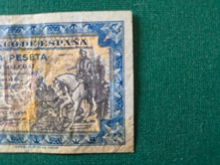 Billete 1 Peseta Banco de España 1940