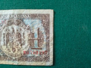 Billete 1 Peseta Banco de España 1940