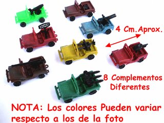 8 Jeeps Americanos Montaplex Años 70