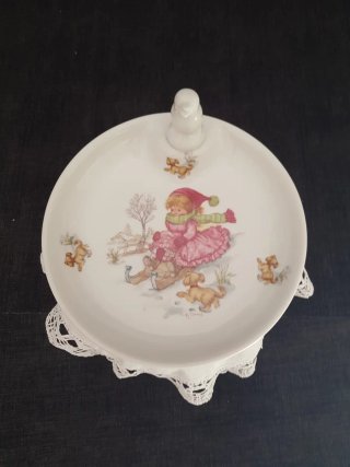Plato para infantil Limoges Francia