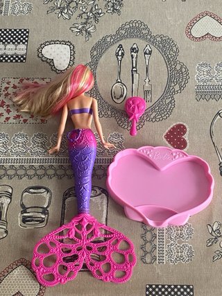 SIRENA BARBIE POMPAS DE JABÓN