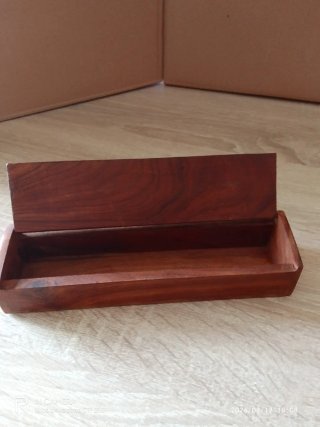 2 Cajas Madera Antiguas Decoradas