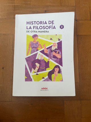 Historia de la filosofía, 2 Bachillerato