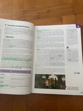 Historia de la filosofía, 2 Bachillerato