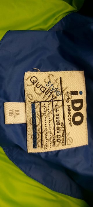 2 Giubbini Ido 6 anni