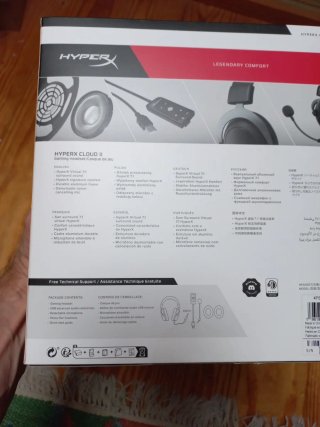 HYPERX CLOUD II NUEVOS - 7.1 USB