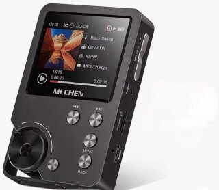 Reproductor MP3 MECHEN Negro Alta Calidad