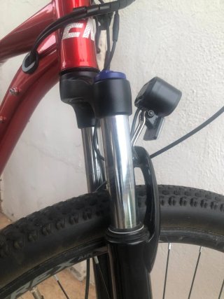 Bicicleta Eléctrica E-Motorad T-Rex Roja