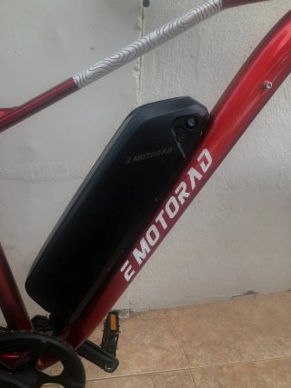 Bicicleta Eléctrica E-Motorad T-Rex Roja