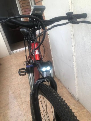 Bicicleta Eléctrica E-Motorad T-Rex Roja