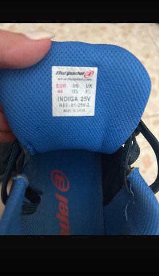 Zapatillas pádel Bullpadel INDIGA 25V Hombre