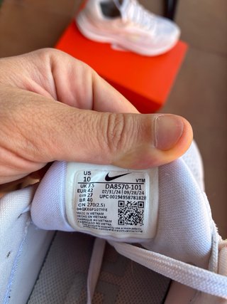 Zapatillas Nike Air Zoom Structure 24 Blancas
