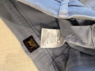 Pantalones cortos Lee Chino Azules (W33)