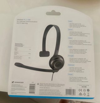 Auriculares Sennheiser PC 7 USB Micrófono