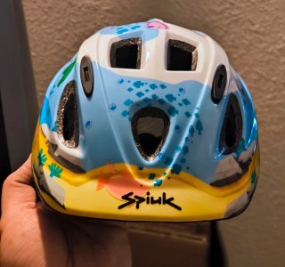 Casco Spiuk infantil diseño marino