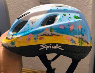 Casco Spiuk infantil diseño marino