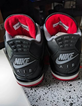 Nike Air Jordan 4 Retro Bred Reimagined