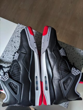 Nike Air Jordan 4 Retro Bred Reimagined