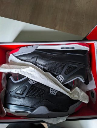 Nike Air Jordan 4 Retro Bred Reimagined