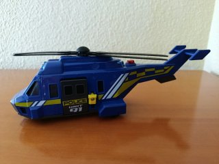 Estación de Rescate Dickie Toys Helicóptero y Coch